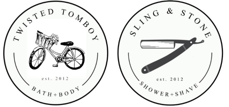 twisted tomboy and sling and stone logo image