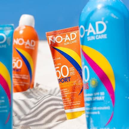 image no-ad suncare and suncreen products