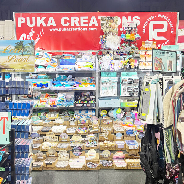 image of puka creations products on display