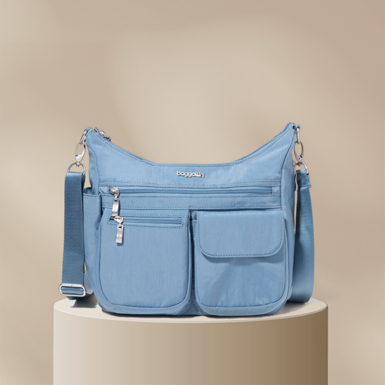 Bagallini blue bag