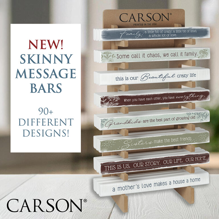 Carson Skinny Message Bars