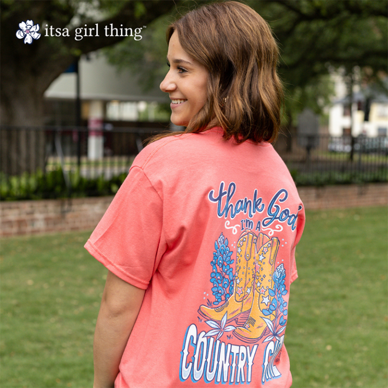 It's a Girl Thing Girl in Tshirt