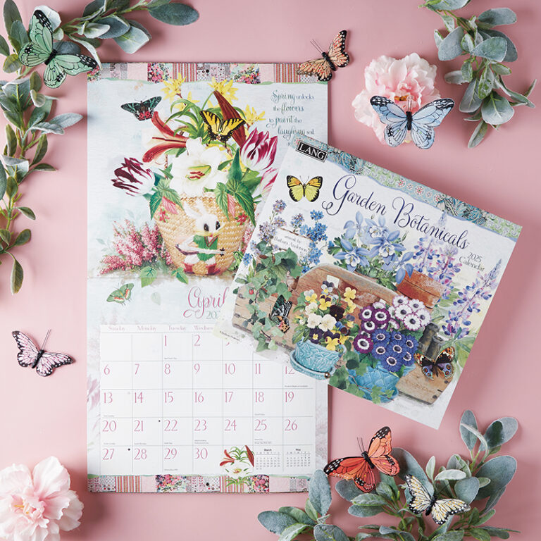 The Lang Company - Garden Botanicals Calendar