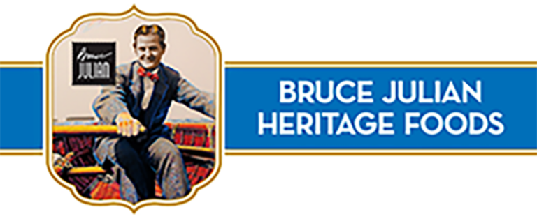 Bruce Julian Heritage Foods Bev & Bites LLC logo