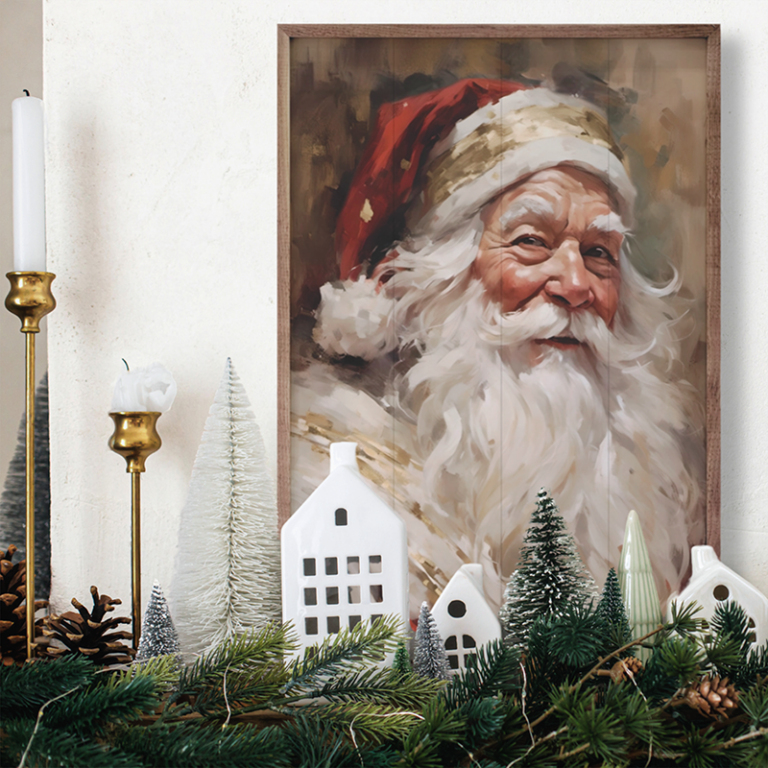 Kendrick Home Photo color santa