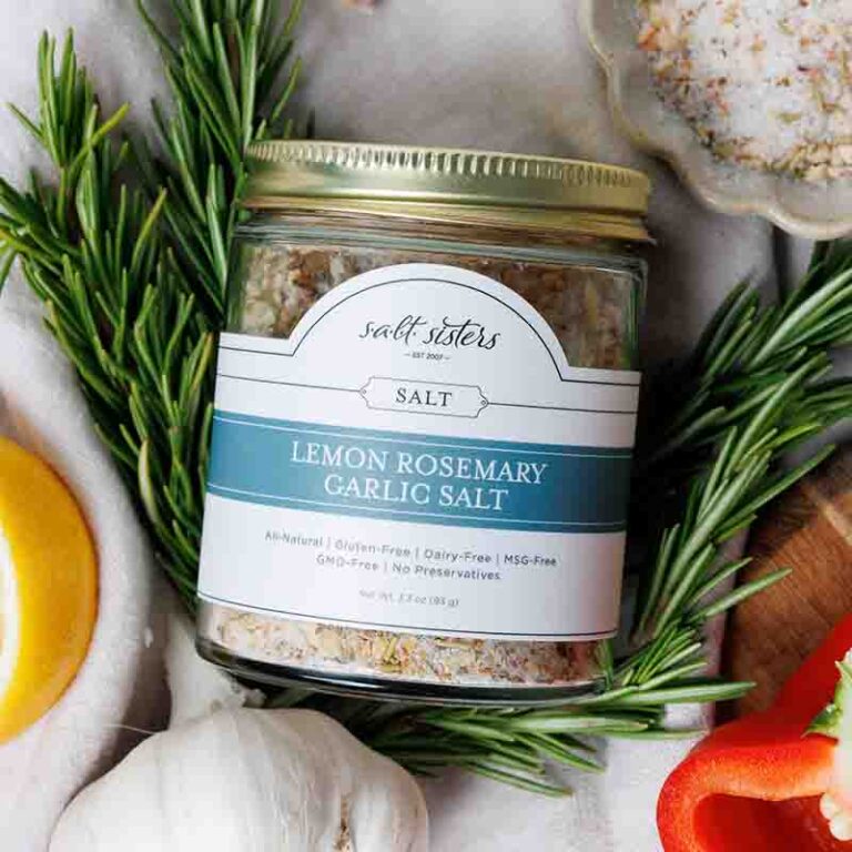 Salt Sisters Lemon Rosemary Garlic Salt