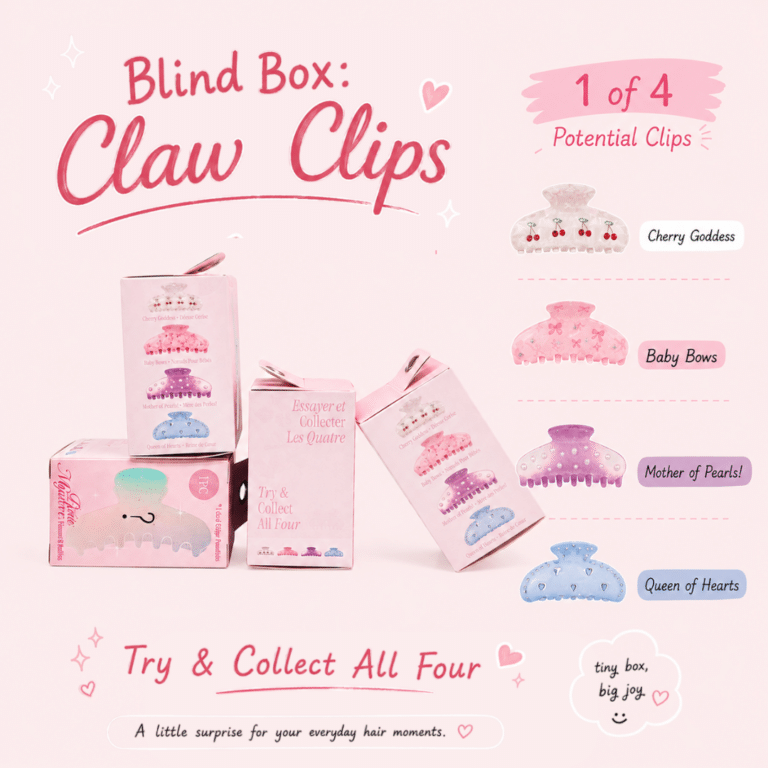Lindo Blind Box Claw Clip