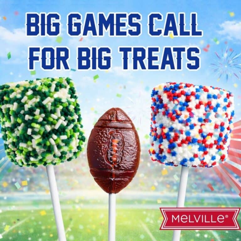 Melville Candy Co Football