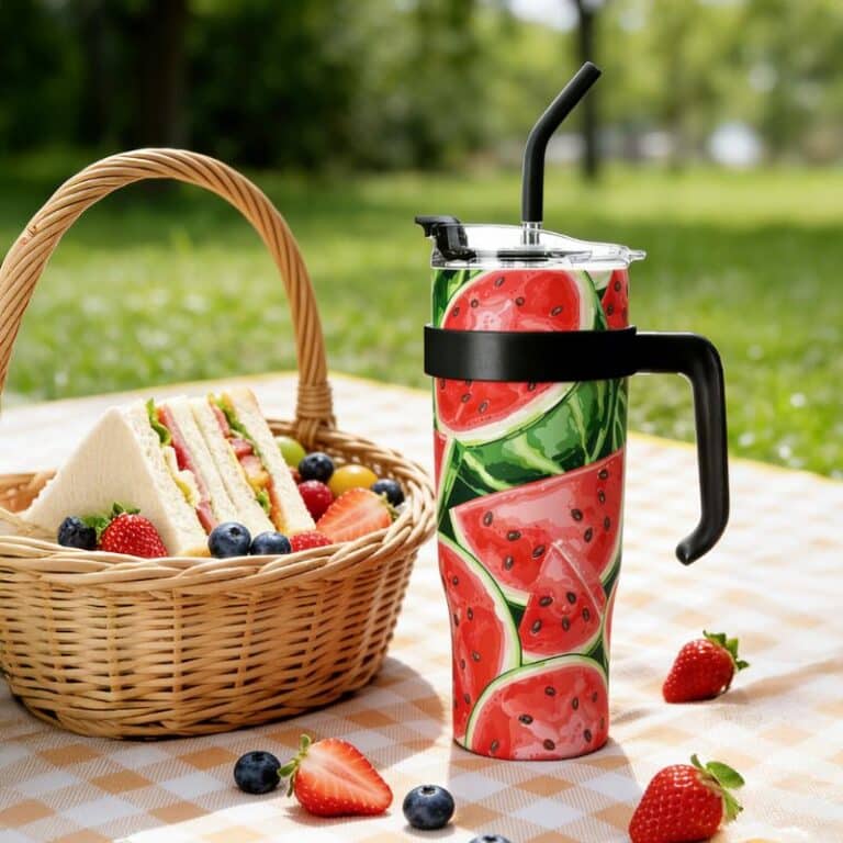 Oeelinn watermelon tumbler